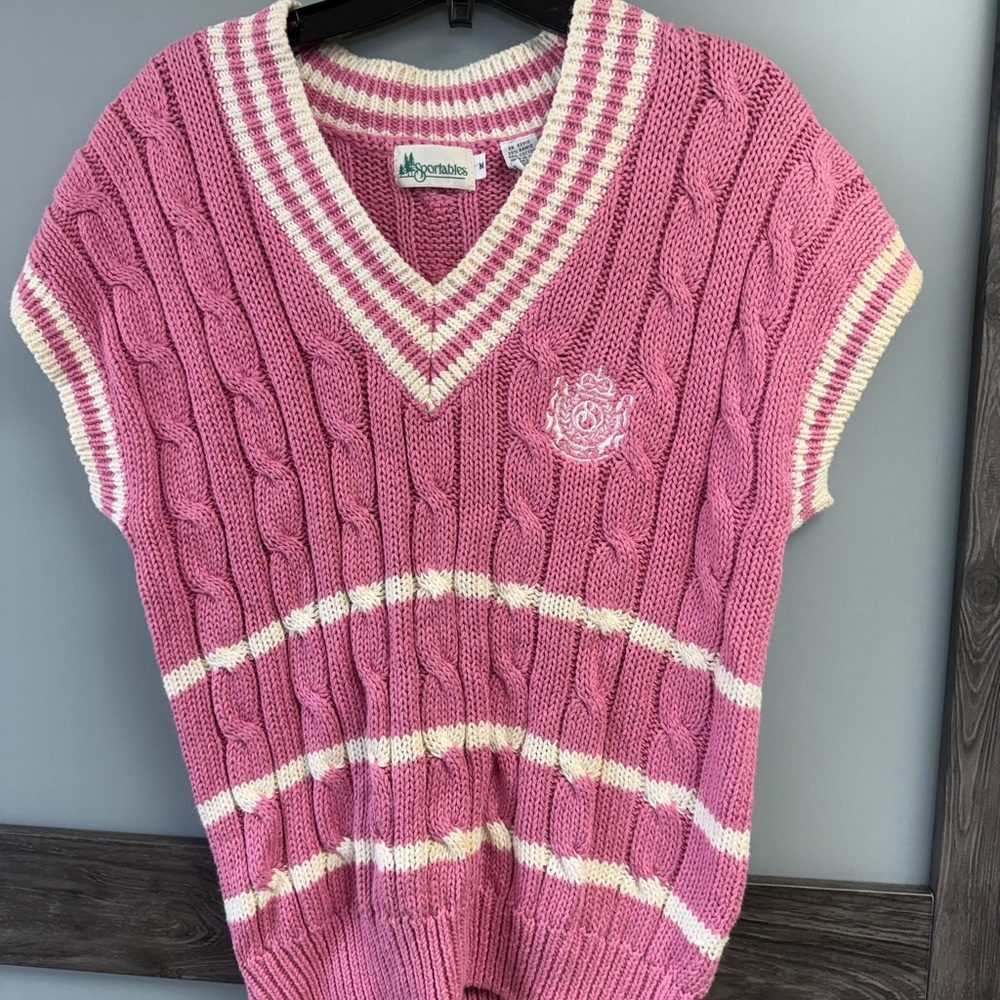 Vintage Sportable Knit Sweater Vest - Picture 3 of 4